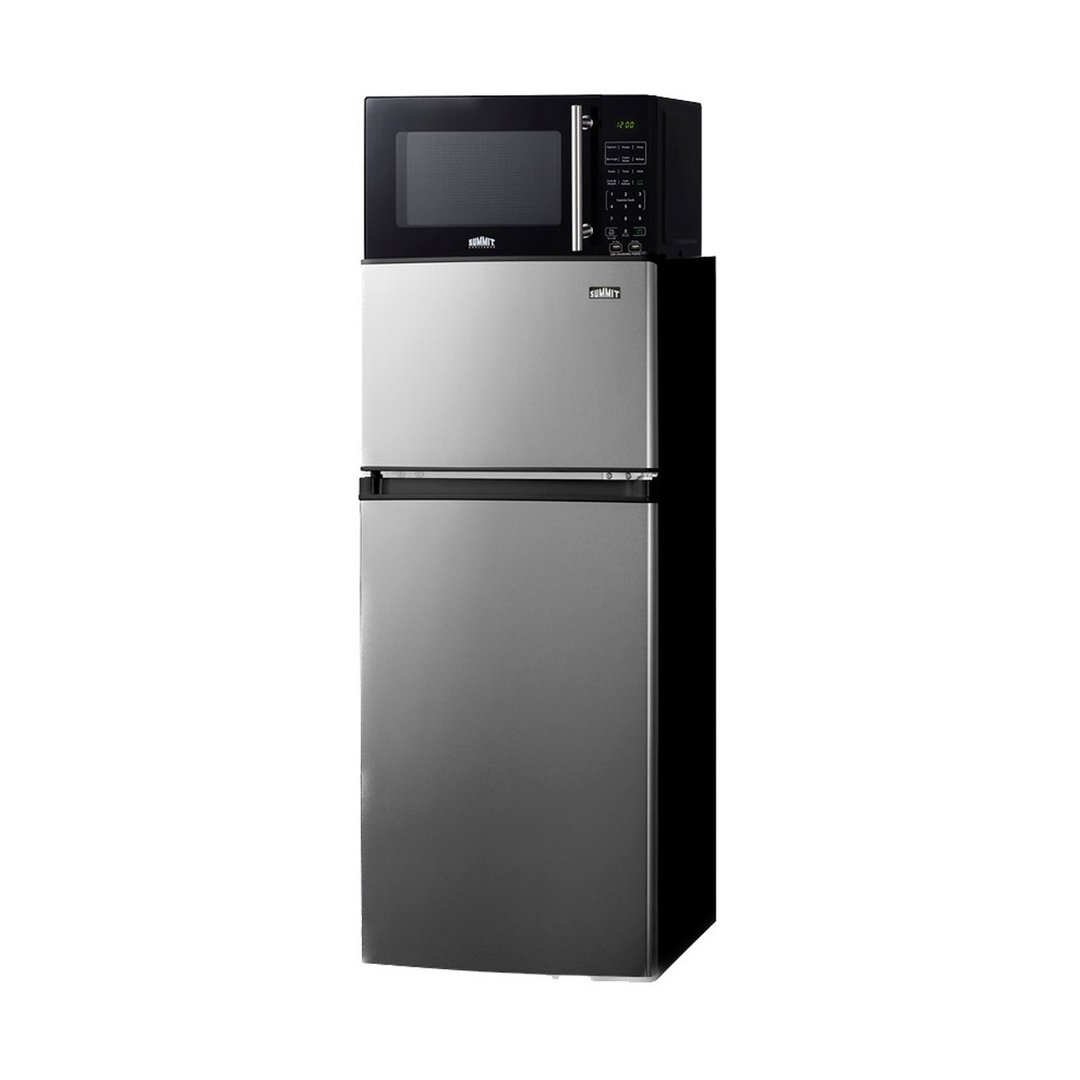 Summit MRF73PLA 18.5" Breast Milk Refrigerator w/ Microwave, Black, 4.5 cu. ft.