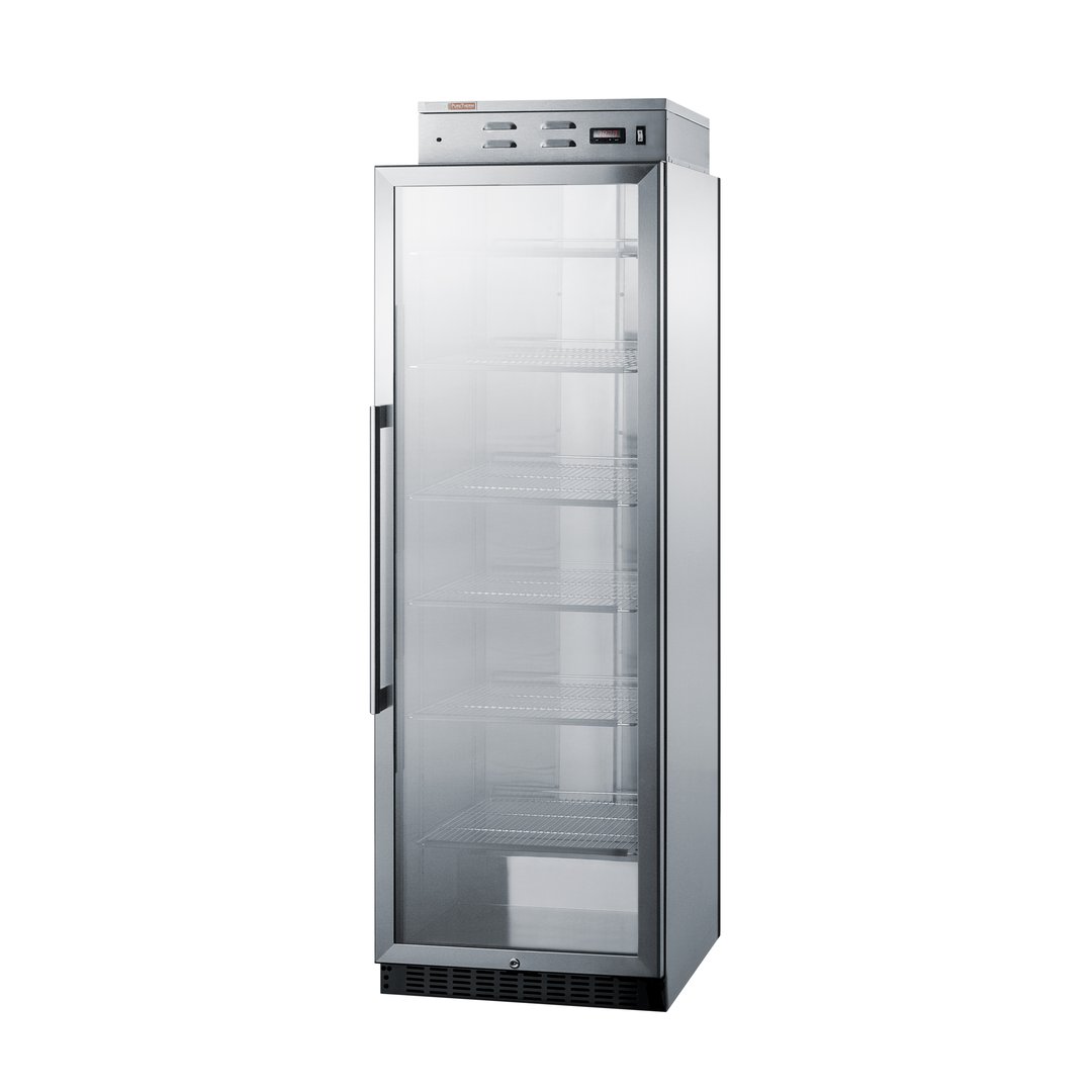Summit PHC101GCSS Glass Door Blanket Warmer, 12.6 cu. ft., 120° to 150°F