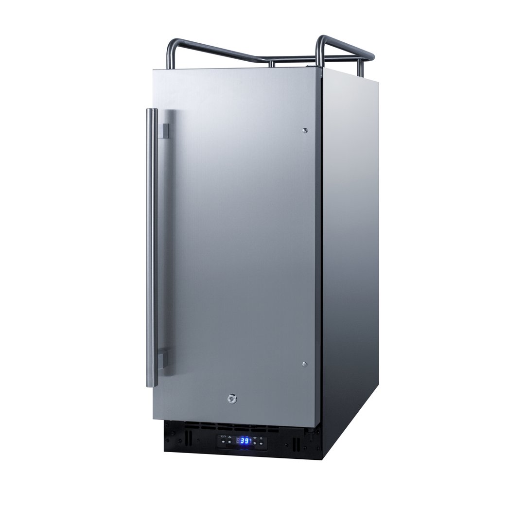 Summit SBC15NKCSS 15" Draft Beer Cooler Dispenser, 2.9 cu. ft.