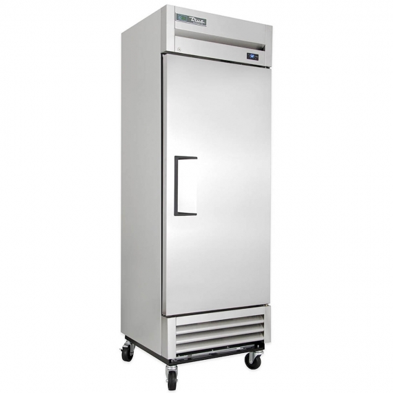 True T-19-HC 27" One Section Reach-In Refrigerator w/ Solid Door, Bottom Mount, Stainless Steel Front-Aluminum Sides