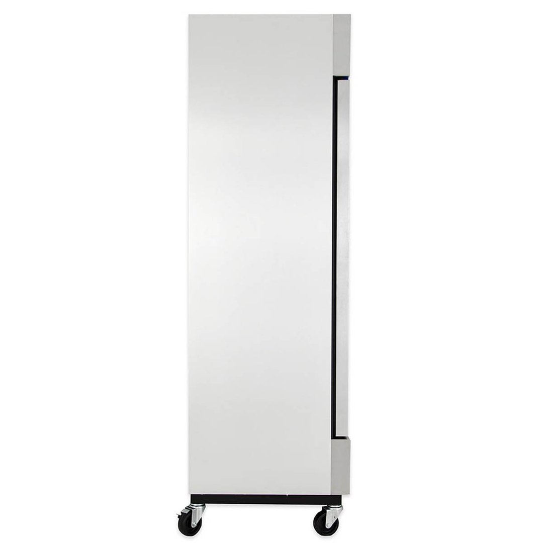 True T-19-HC 27" One Section Reach-In Refrigerator w/ Solid Door, Bottom Mount, Stainless Steel Front-Aluminum Sides