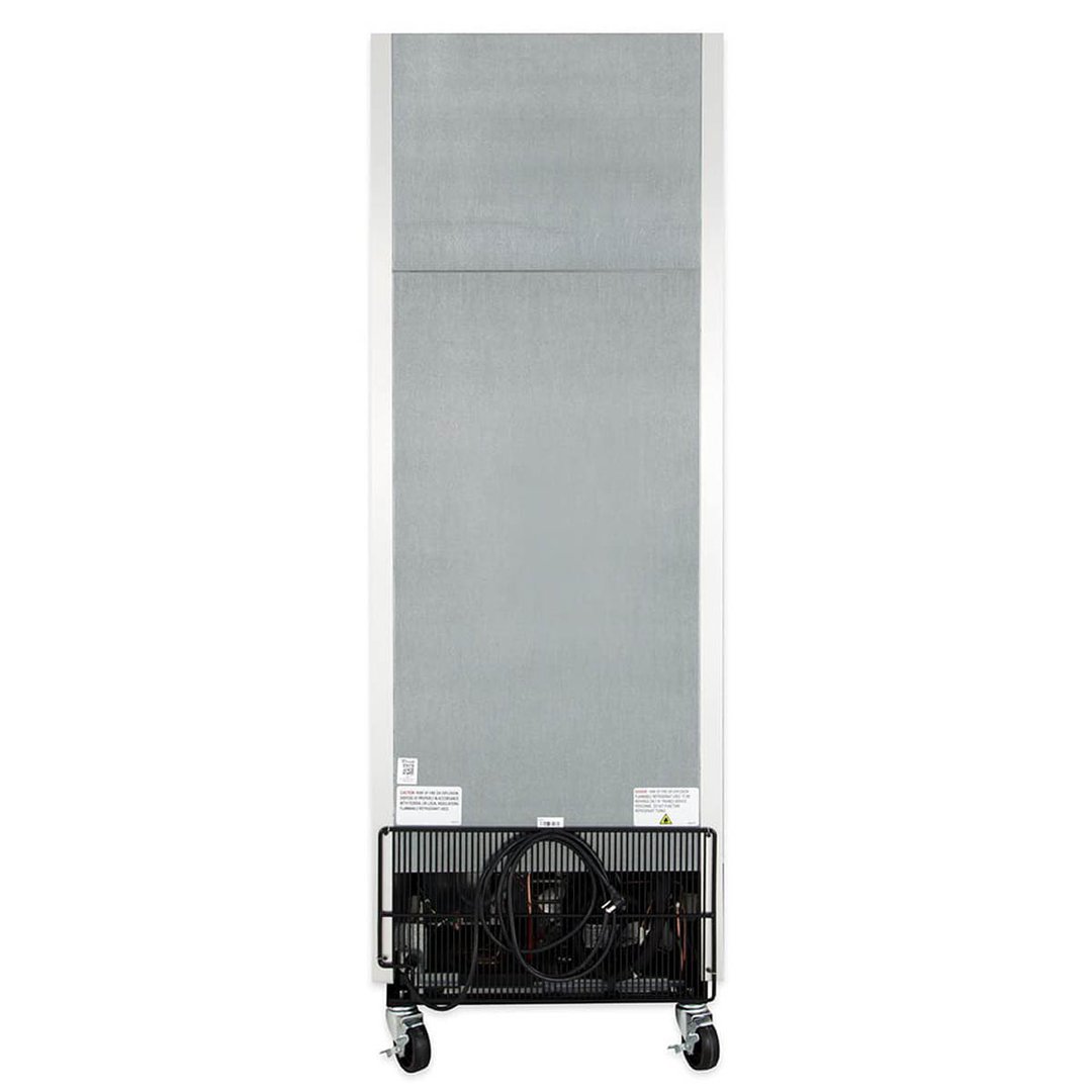 True T-19-HC 27" One Section Reach-In Refrigerator w/ Solid Door, Bottom Mount, Stainless Steel Front-Aluminum Sides