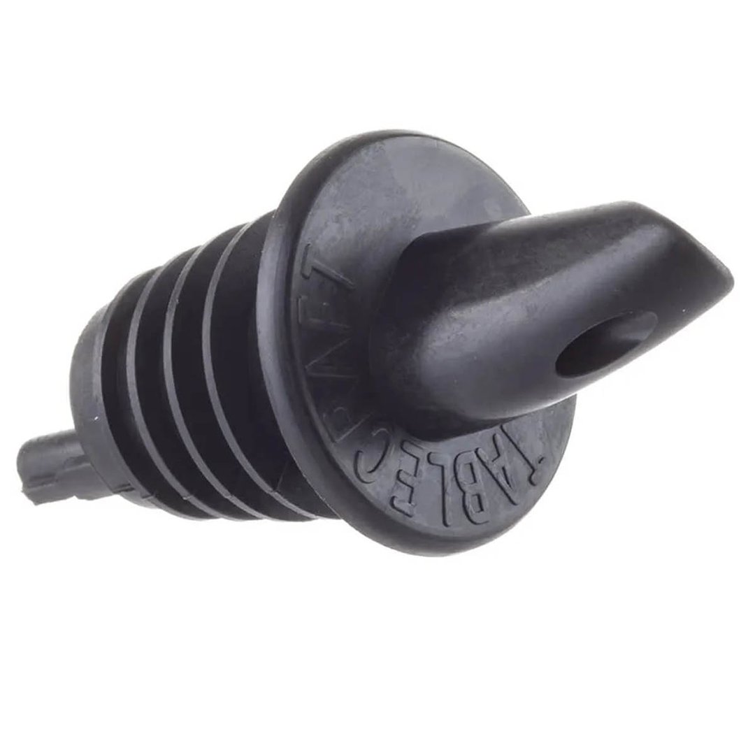 TableCraft Products 35BK Plastic Liquor Cash & Carry Free Flow Pourer