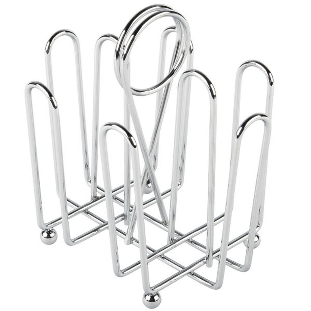 TableCraft Products 597C Rack Only Condiment Caddy ,Chrome Plated
