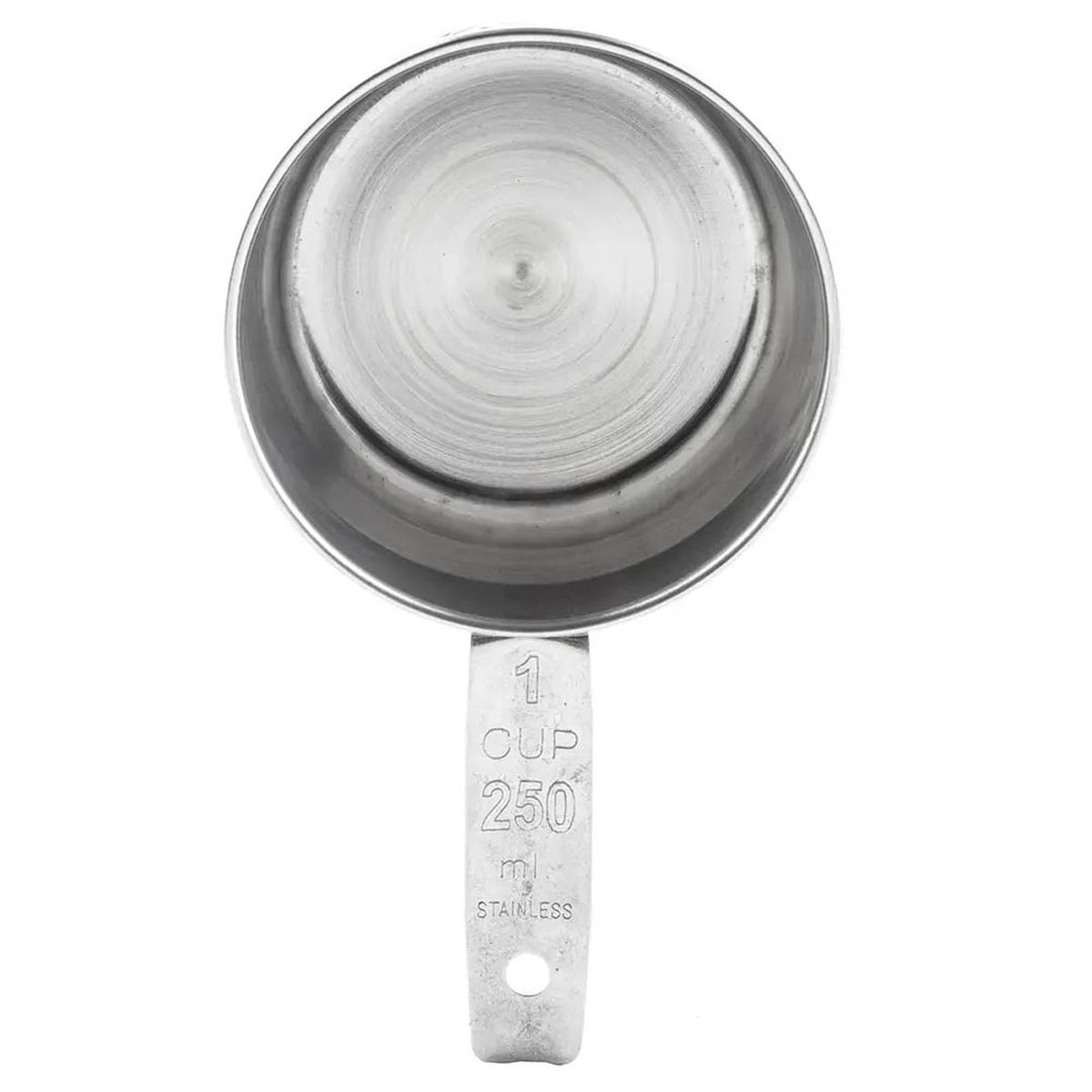 TableCraft 724D 1 Cup Stainless Steel Measuring Cup,Dishwasher Safe