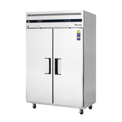 Tarrison CO-TSRF2 50" 2-Section Reach-In Refrigerator/Freezer Combo w/ 2 Solid Doors, 22(R) & 22(F) cu. ft. 