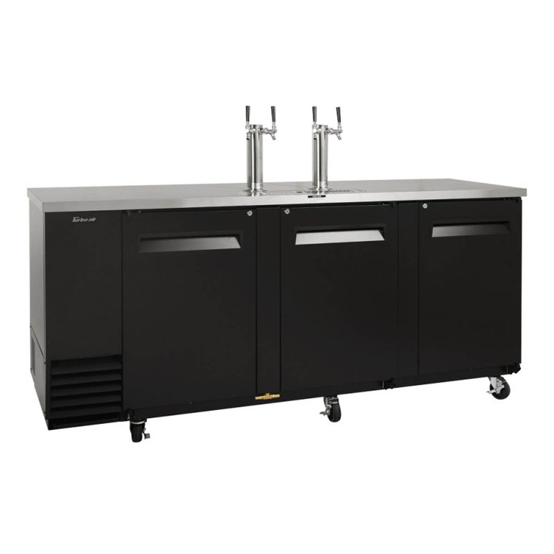 Turbo Air TBD-4SBD-N 90" 2 Columns / Towers Draft Beer Cooler Dispenser
