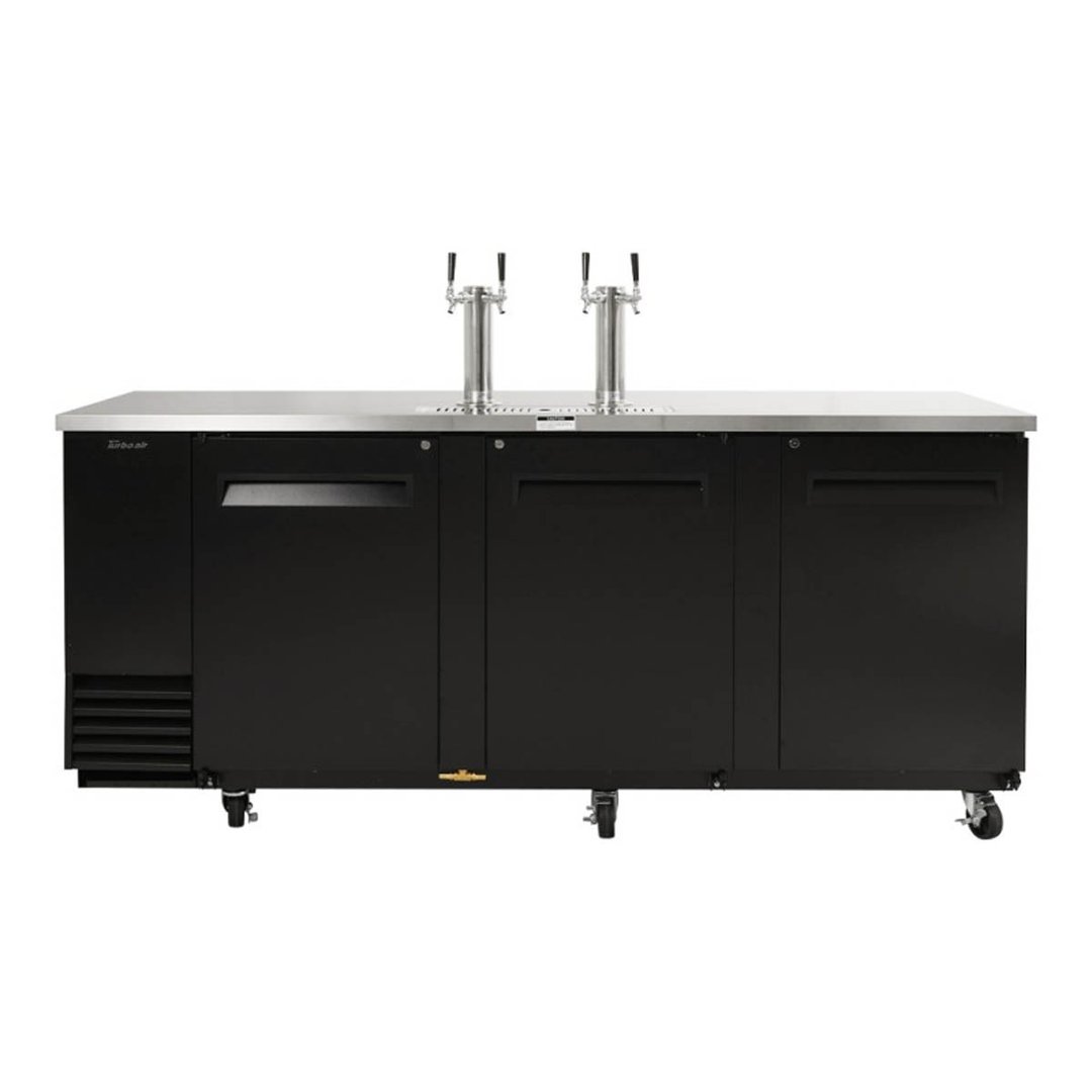 Turbo Air TBD-4SBD-N 90" 2 Columns / Towers Draft Beer Cooler Dispenser