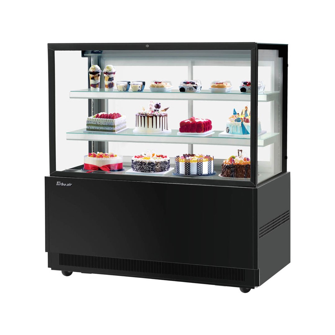 Turbo Air TBP60-54FN-W(B) 59" Refrigerated Bakery Display Case