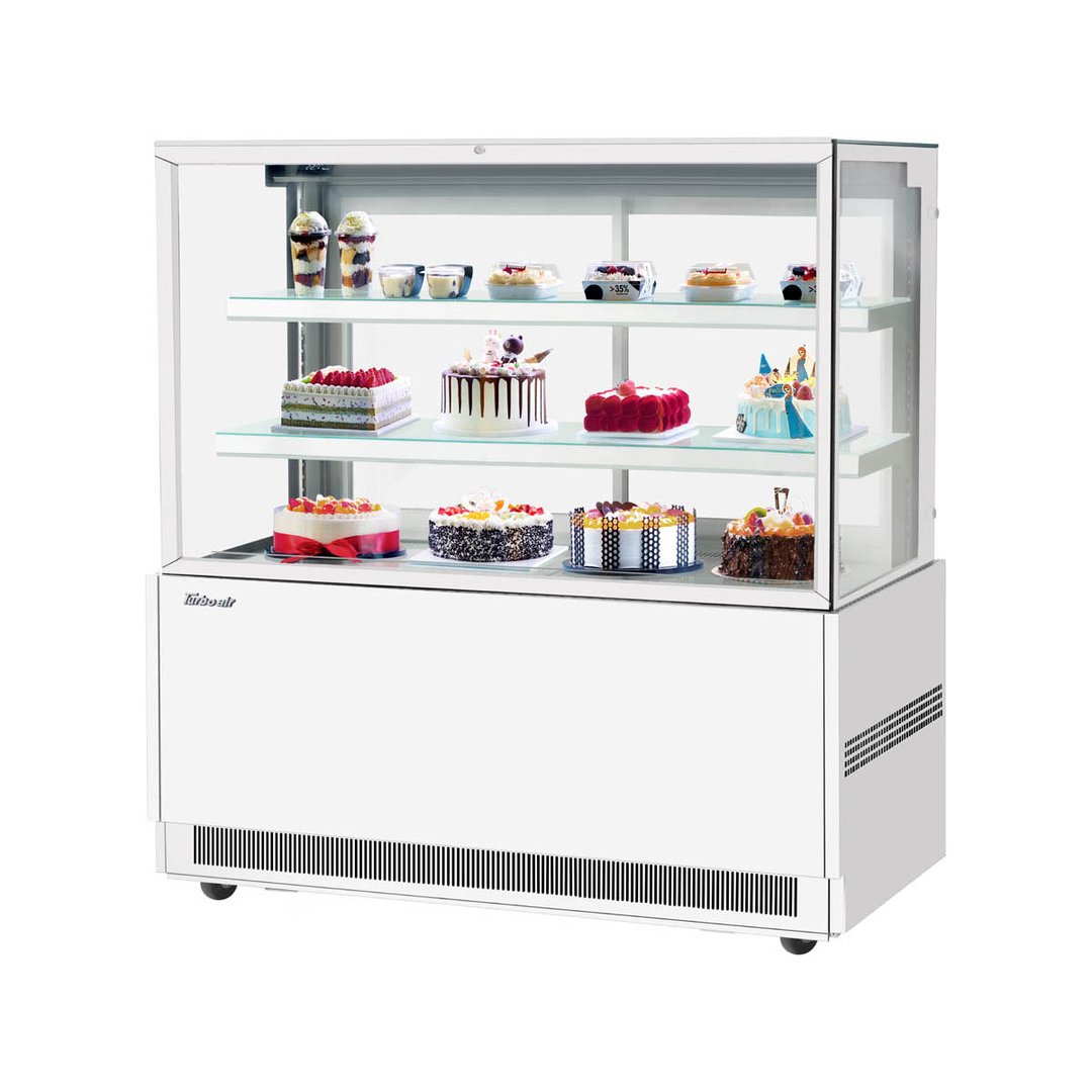 Turbo Air TBP60-54FN-W(B) 59" Refrigerated Bakery Display Case