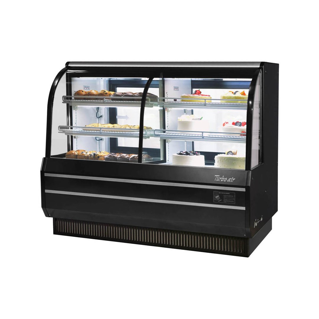 Turbo Air TCGB-60CO-W(B)-N 61" Refrigerated Bakery Display Case