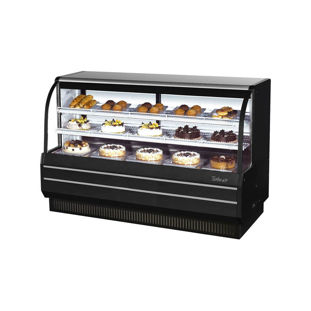 Turbo Air TCGB-72-W(B)-N 73" Refrigerated Bakery Display Case