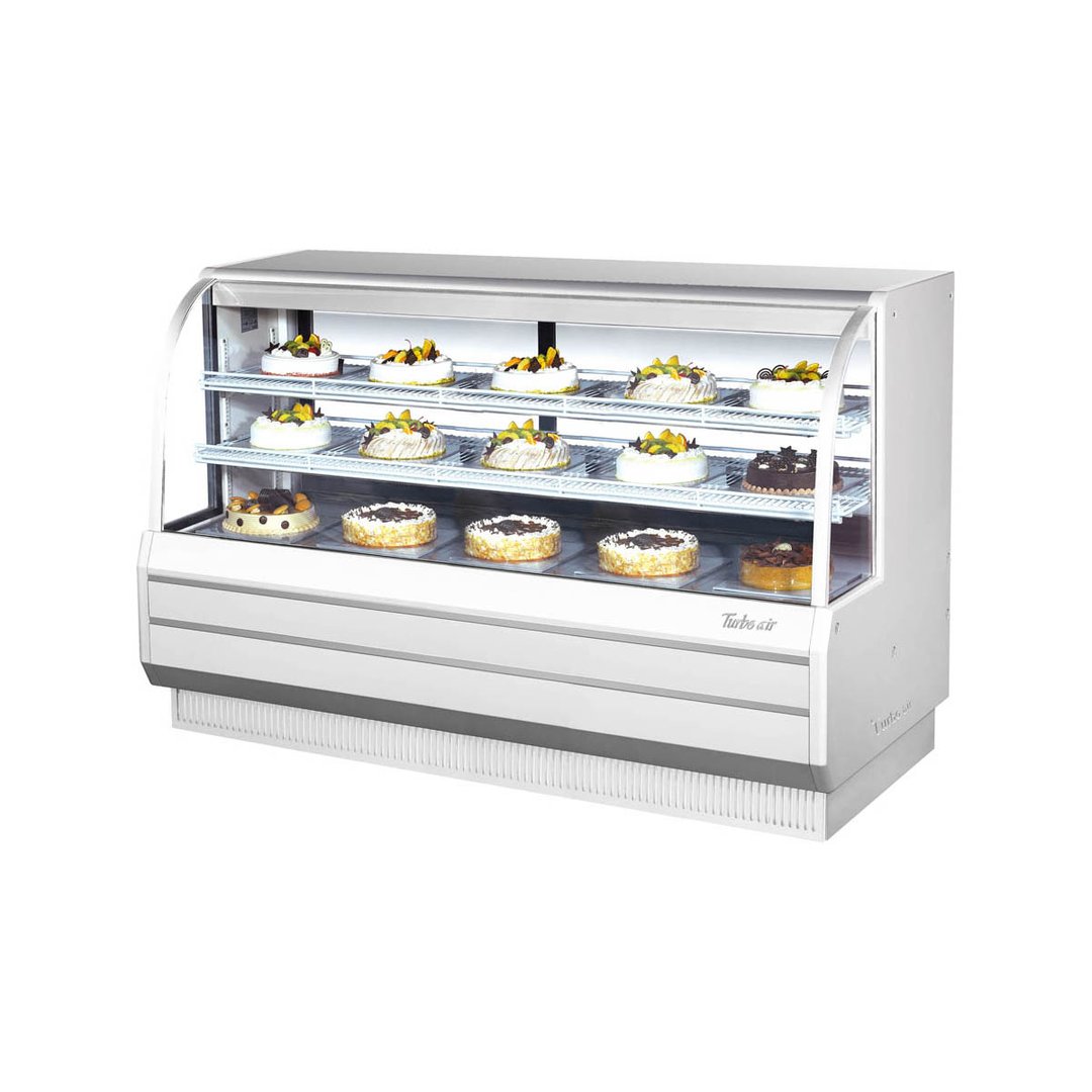 Turbo Air TCGB-72-W(B)-N 73" Refrigerated Bakery Display Case