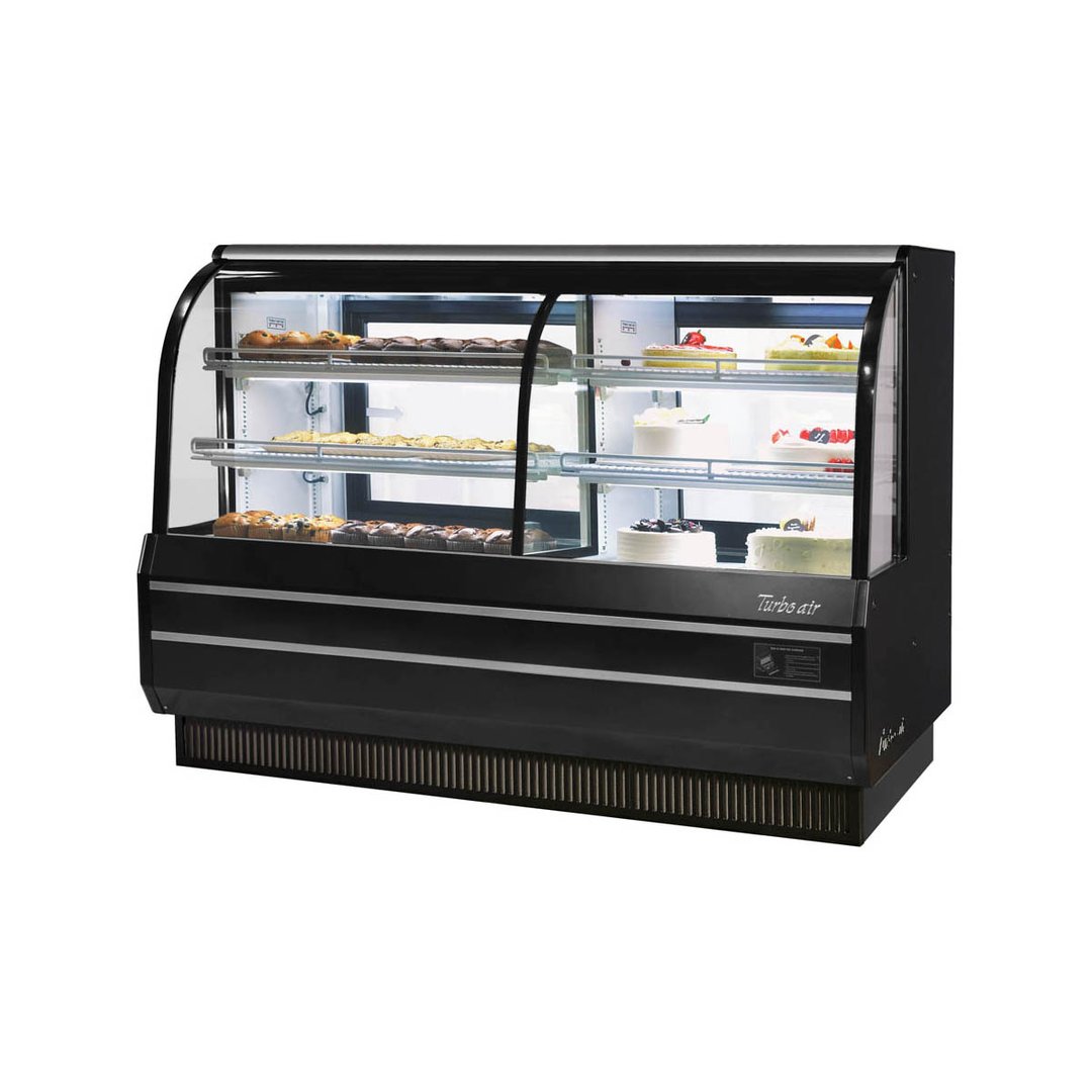 Turbo Air TCGB-72CO-W(B)-N 73" Refrigerated Bakery Display Case