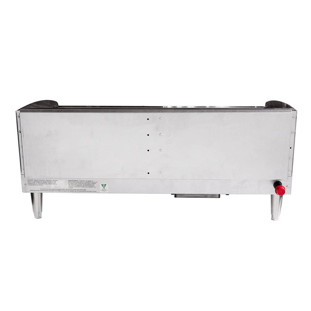 Toastmaster TMGM36 36" Countertop Manual Gas Griddle, 3/4" Steel Plate, 60.000 BTU