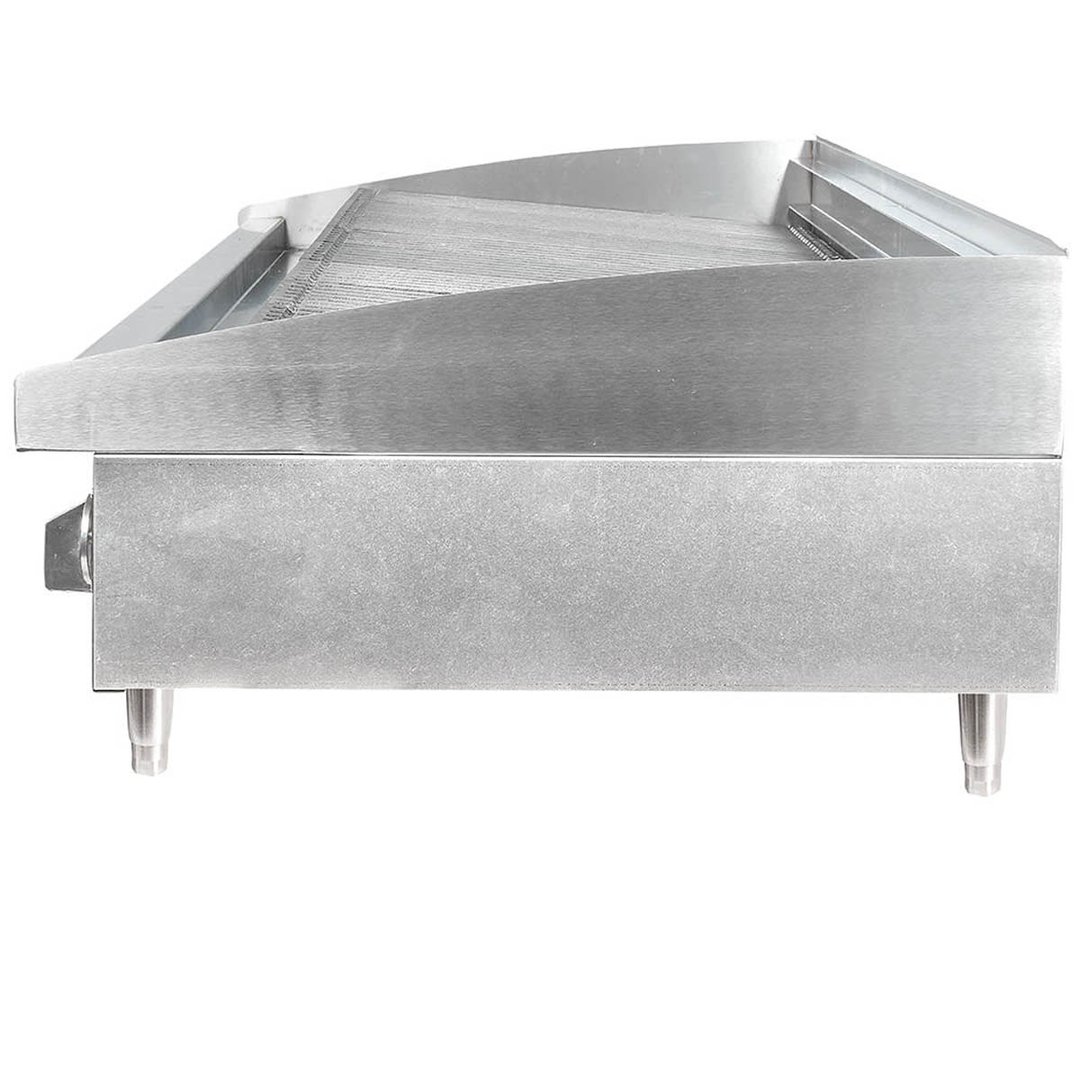 Toastmaster TMRC48 48" Countertop Gas Radiant Charbroiler w/ (4) Burners, 120.000 BTU