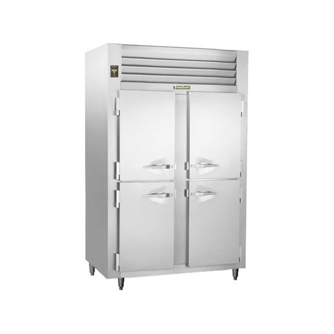 Traulsen ALT232NUT-HHS 52" Two Section Self-Contained Reach-In Freezer w/ 4 Half Solid Doors, 46 cu. ft.