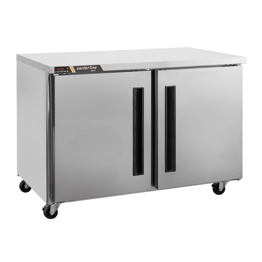 Centerline by Traulsen CLUC-48F-SD-LL 48" 2-Section Undercounter Freezer w/ 2 Doors, 13.2 cu. ft.
