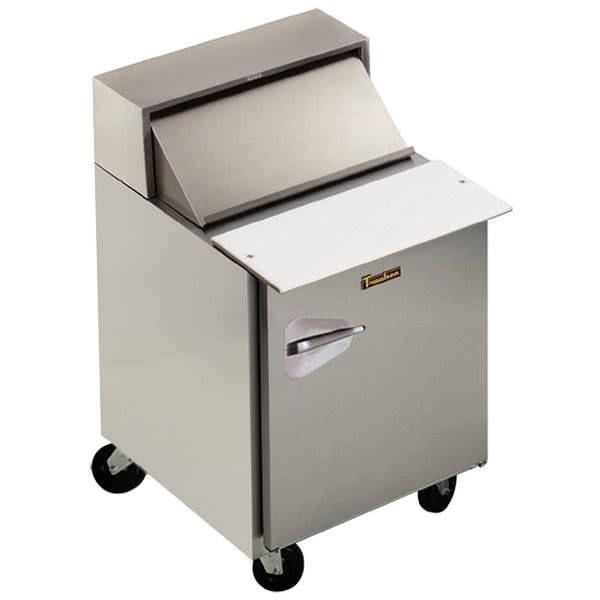 Traulsen UPT279-R 27" One Section Sandwich / Salad Prep Table w/ 1 Door, 9 Pans