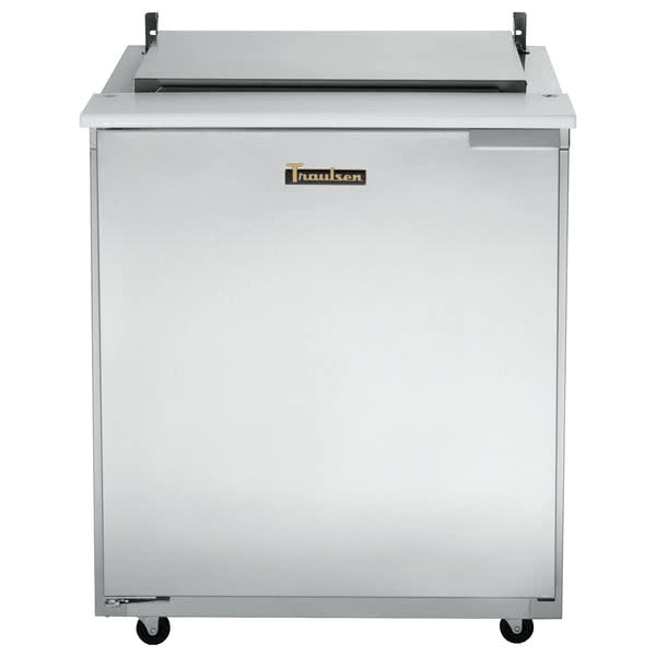 Traulsen UST276-R 27" One Section Sandwich / Salad Prep Table w/ 1 Door, 6 Pans