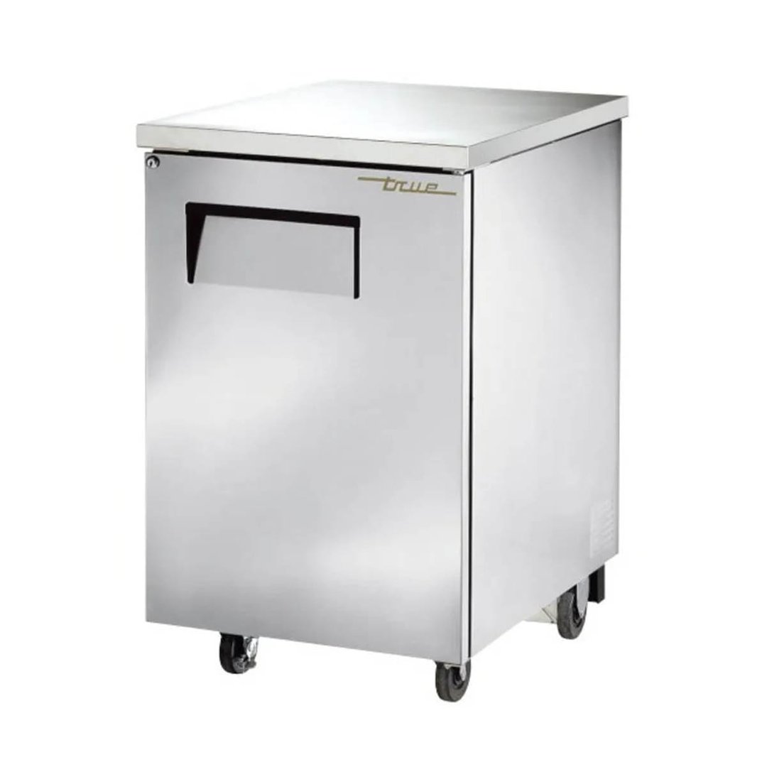 True TBB-1-S-HC 23" Solid Swing Door Stainless Steel Back Bar Cooler w/ Hydrocarbon