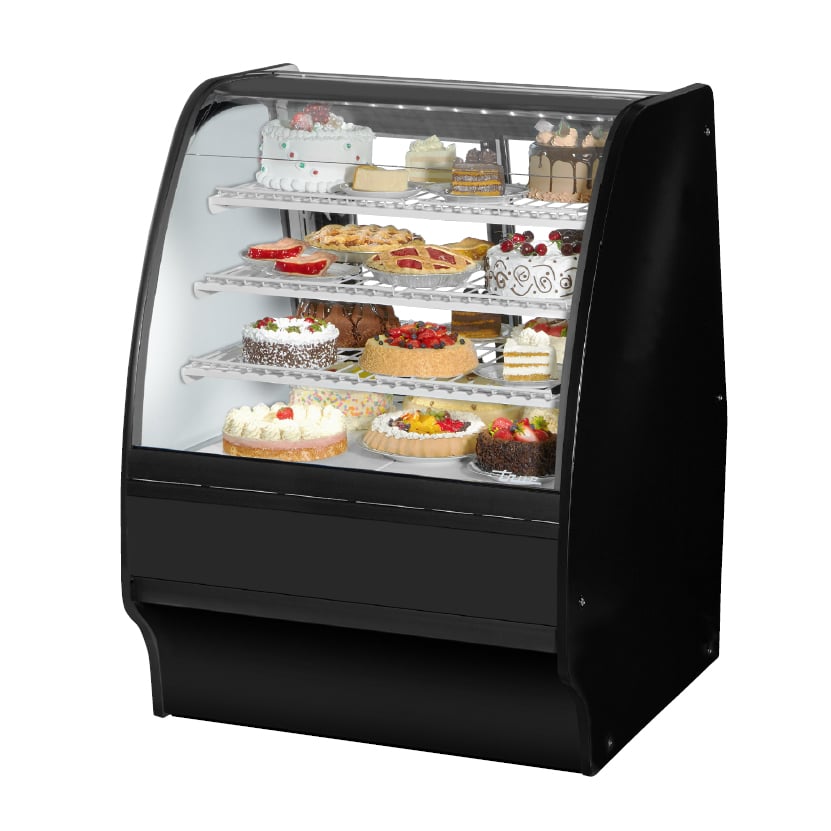 True TGM-R-36-SC/SC-W-W 36" White Refrigerated Bakery Display Case