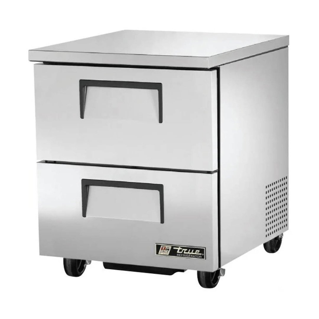 True TUC-27D-2-HC 27" 1-Section Undercounter Refrigerator w/ 2 Drawers