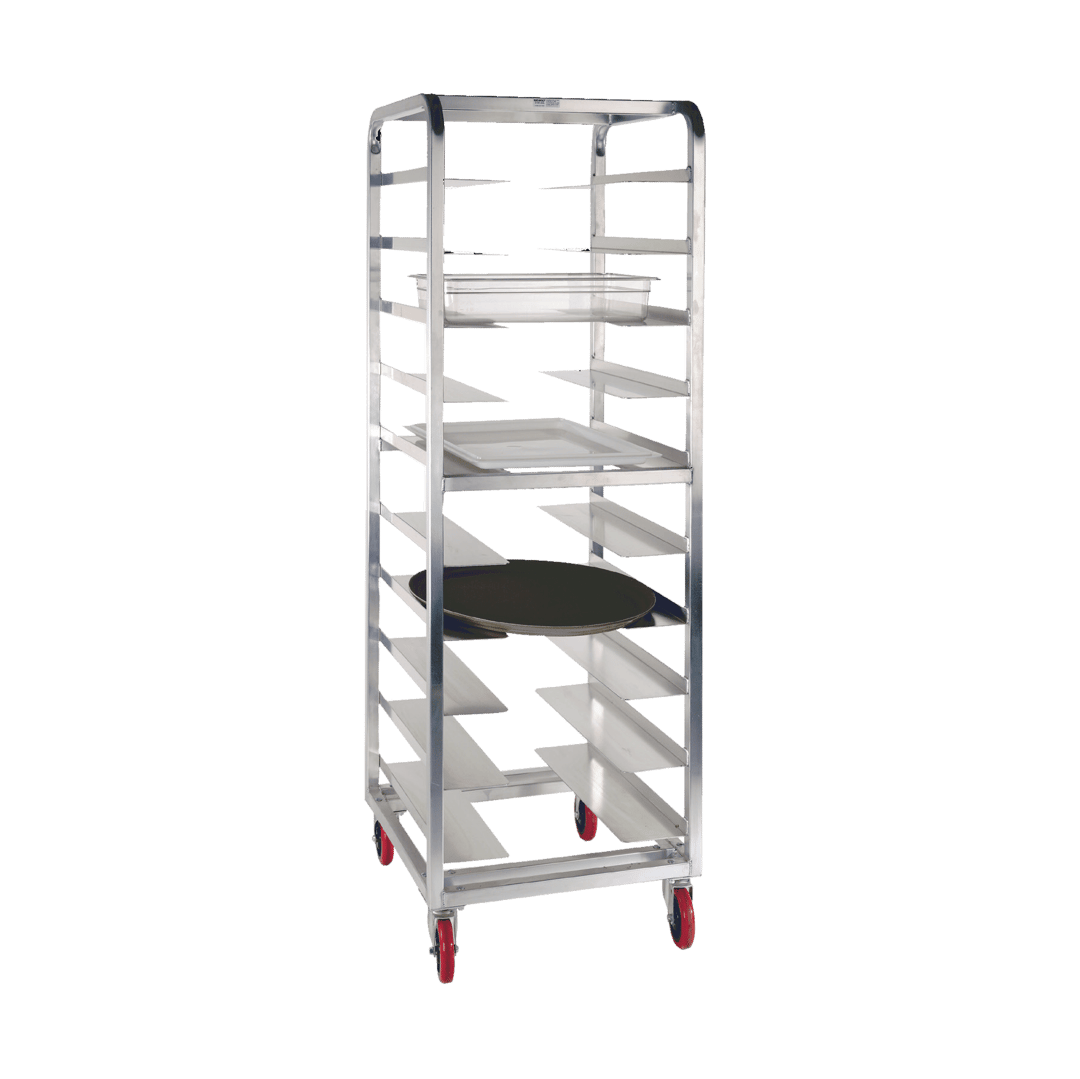 Winholt UAR-1023 10 Pan Aluminum Universal Bun / Sheet Pan Rack, Assembled