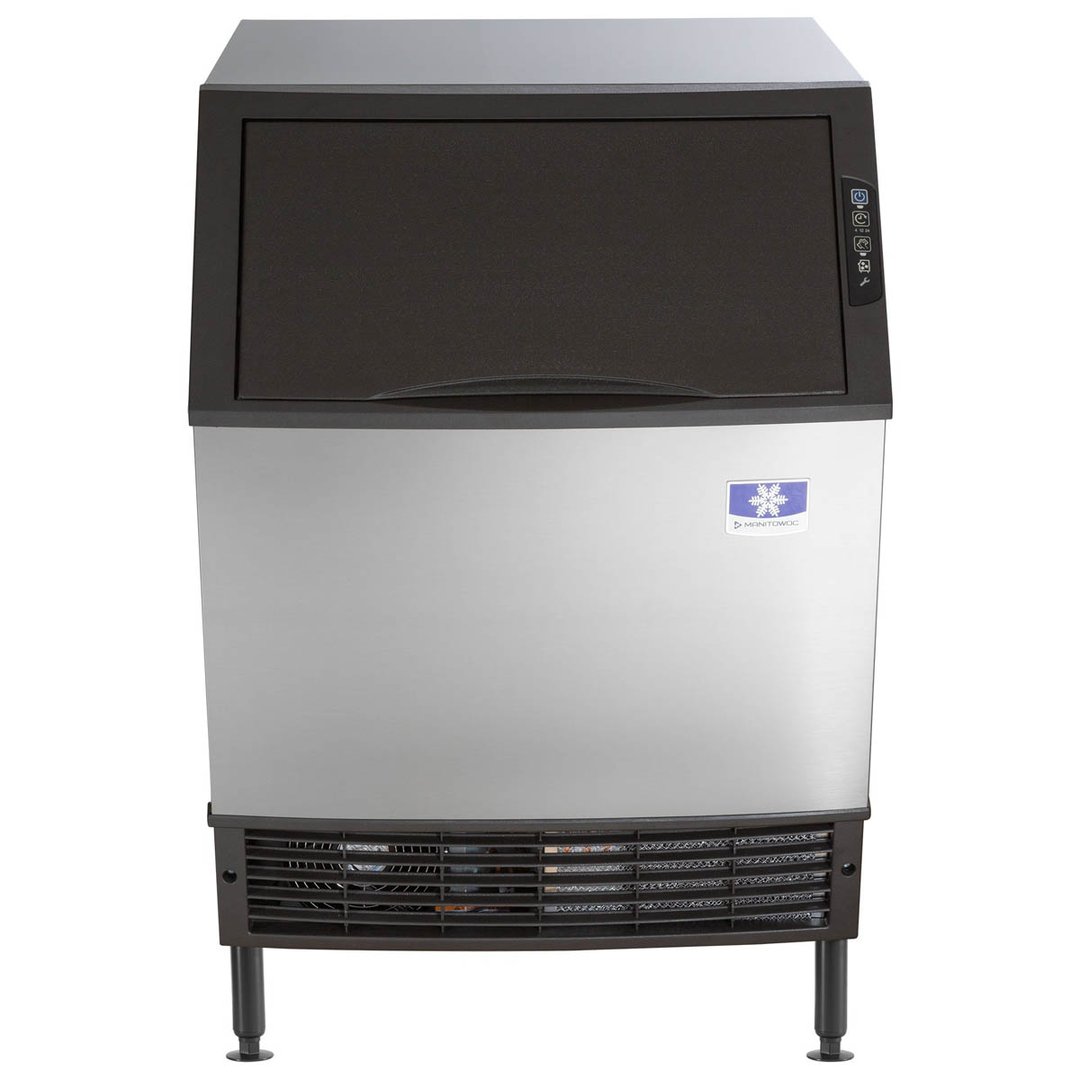 Manitowoc UDF0240W 26" Water Cooled Full Cube 197 lb Undercounter Ice Machine with 90 lb Bin