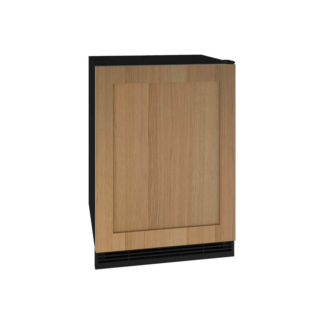 U-Line UHRI124-IS01A 24" Undercounter Freezer/Refrigerator w/ 1 Solid Door, 8-lb. Ice Capacity