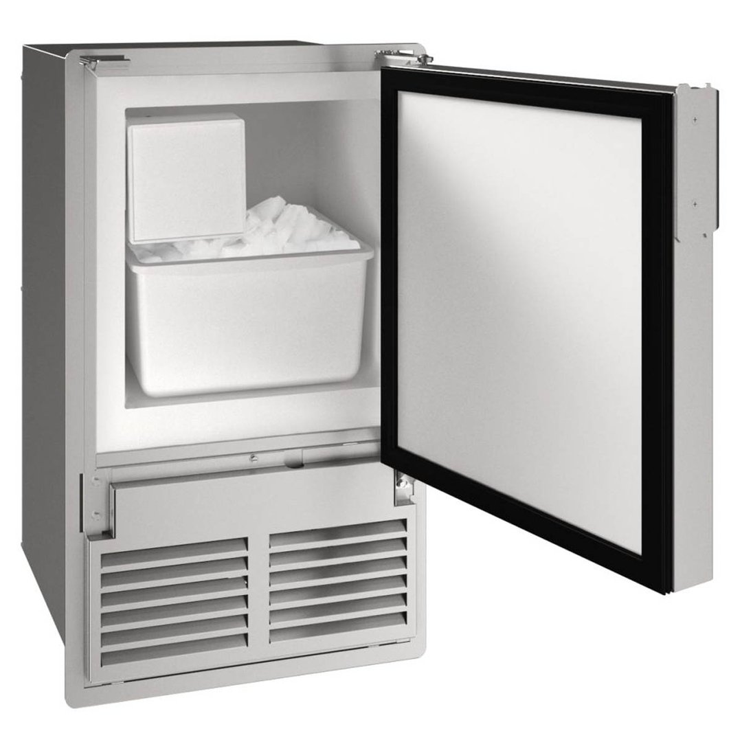 U-Line UMCR014-SC01A Cube Ice Maker With Bin w/ 23-lb. Production & 12-lb. Storage Capacity