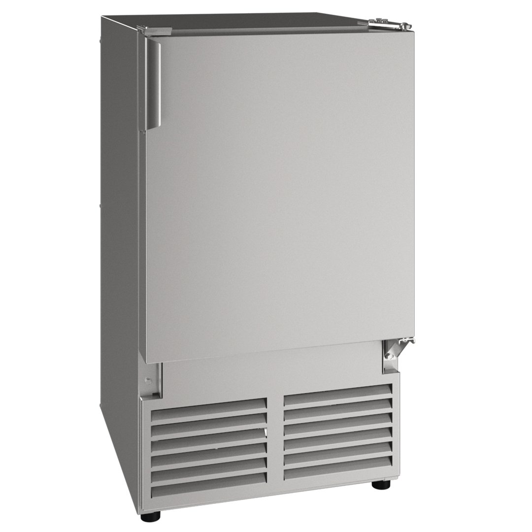 U-Line UMCR014-SS01A Cube Ice Maker With Bin w/ 23-lb. Production & 12-lb. Storage Capacity