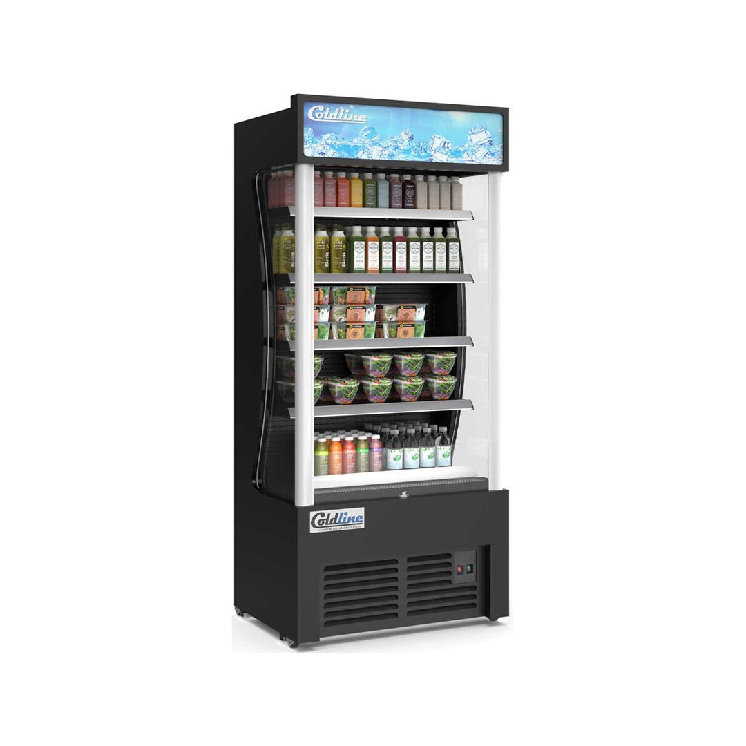 Coldline AOC-36-B Open Refrigerated Display Merchandiser