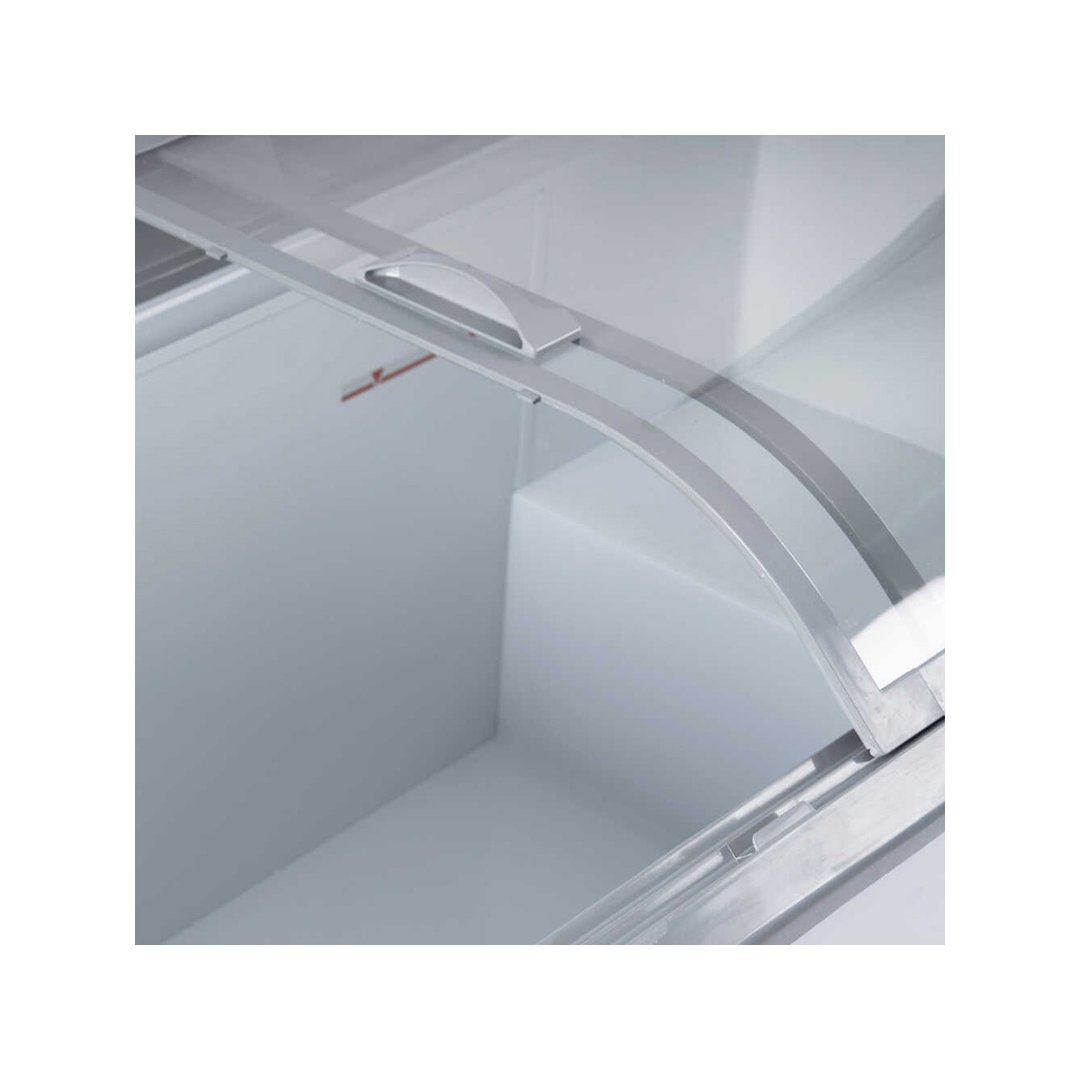 Coldline XS500YX 58" Glass Chest Freezer, 17.7 cu. ft.