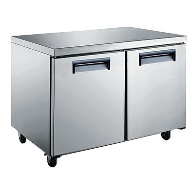 U-STAR USUCFZ-48 48" 2-Section Undercounter Freezer w/ 2 Doors, 11.2 cu. ft.