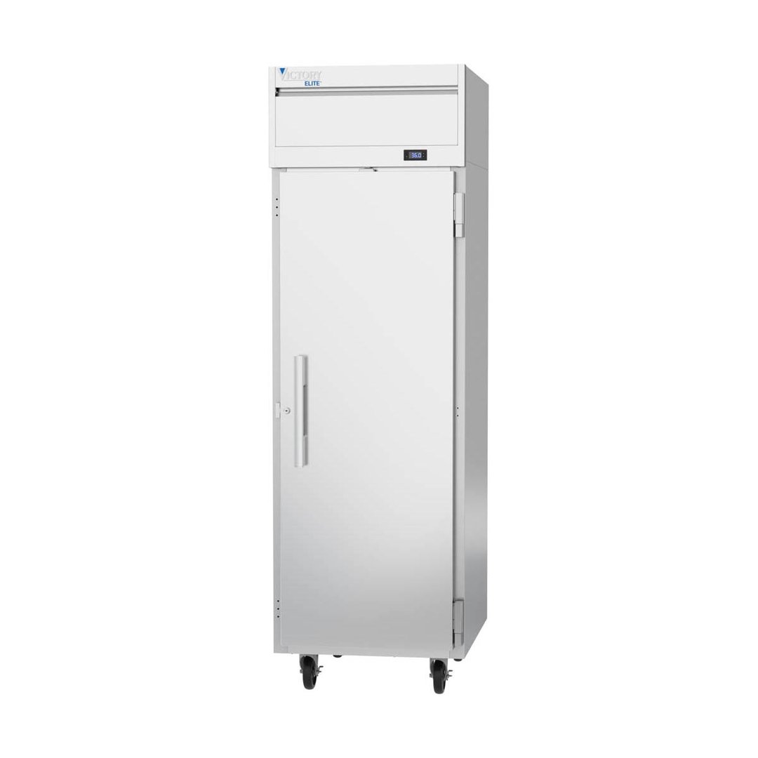 Victory VERSA-1D-SD-HC 26" One Section Reach-In Refrigerator w/ Solid Full Door, Aluminum Interior, Electronic Control, 21 cu. ft.