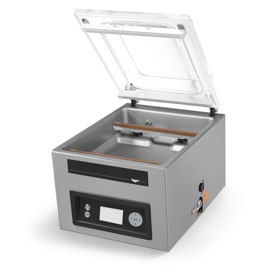 Vollrath 40834 Countertop Chamber Vacuum Packaging Machine with 16" Double Seal Bar 
