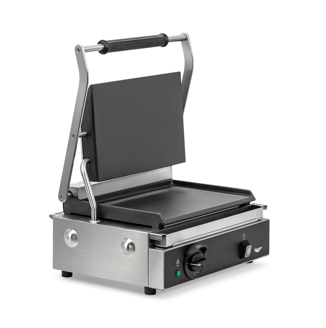 Vollrath PSG4-SF120-C  Double Cast Iron Panini Sandwich Grill w/ Smooth Plates for Canadian Use