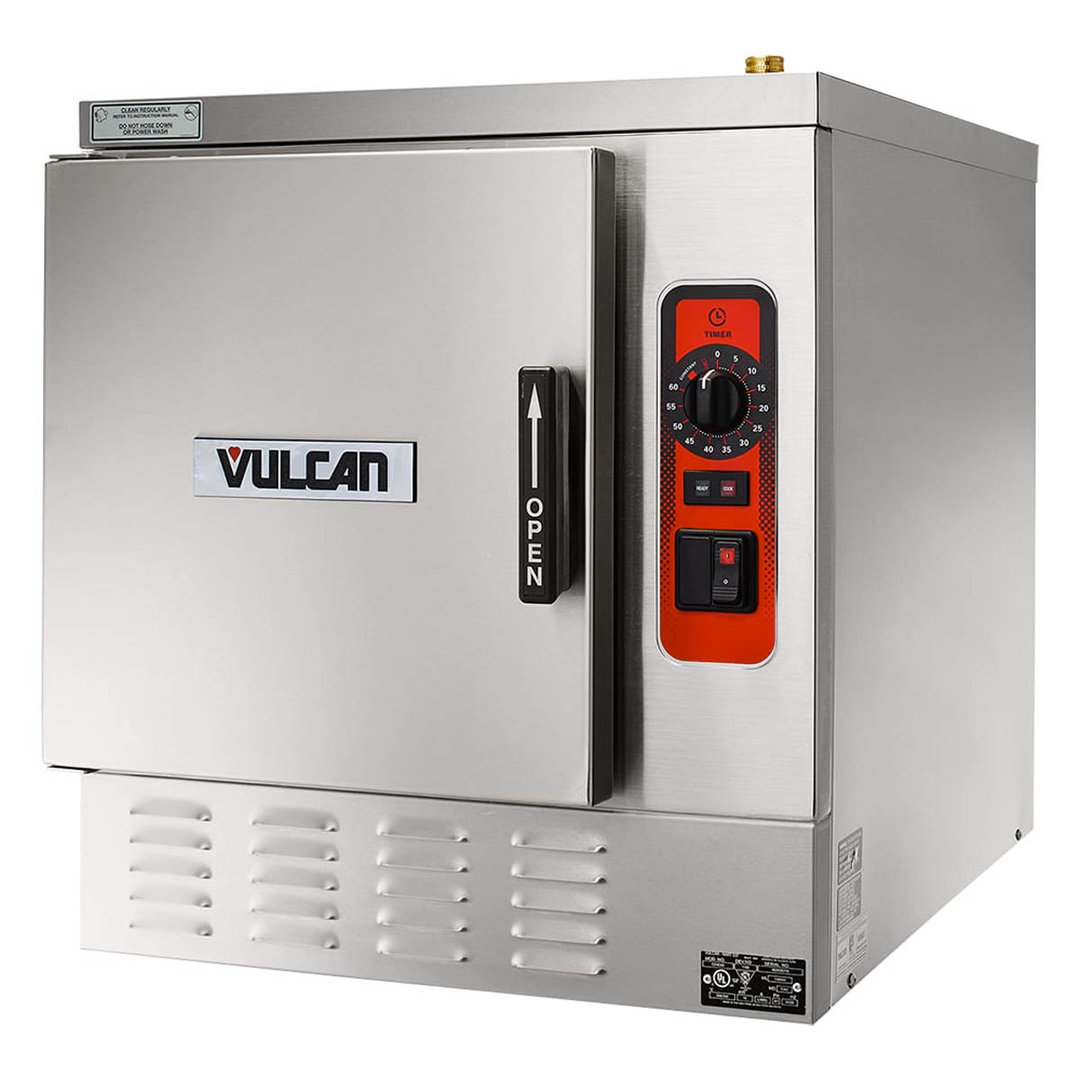 Vulcan C24EA5 PLUS 5 Pan Countertop Electric Convection Steamer w/ Professional Controls
