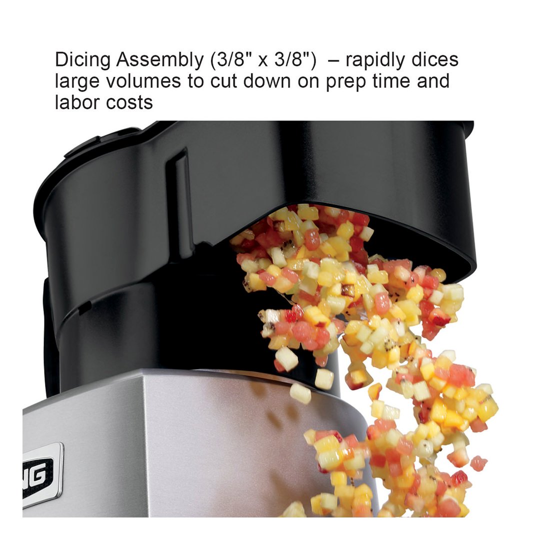 Waring WFP16SCD Combination Vegetable Bowl  Cutter/Food Processor