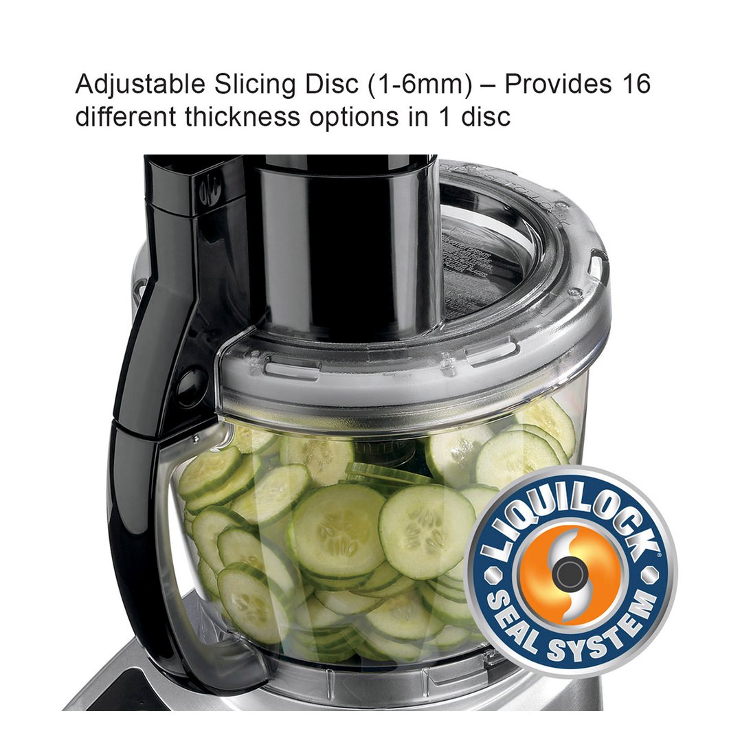 Waring WFP16SCD Combination Vegetable Bowl  Cutter/Food Processor