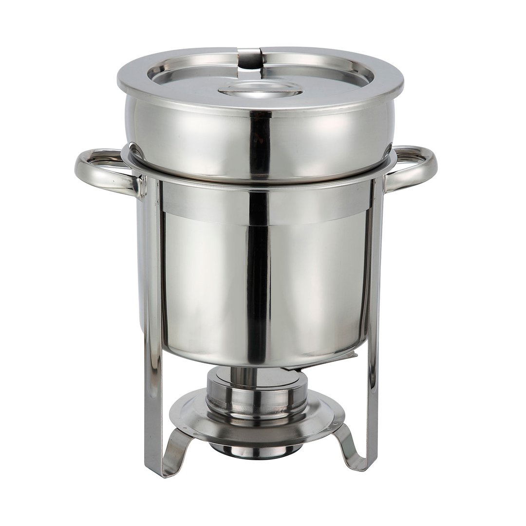 Winco 207 Stainless Steel 7 Qt. Soup Warmer