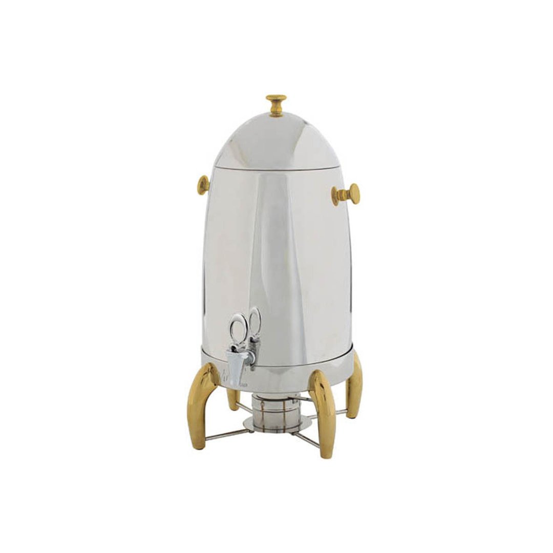 Winco 905A Virtuoso Series Coffee Chafer Urn w/ 5 Gal. Capacity, Fuel Holder