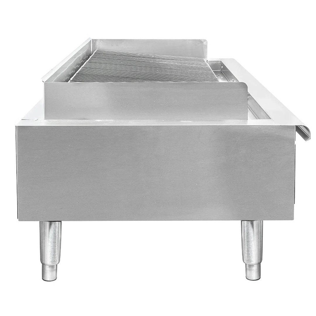 Wells HDCB-4830G 48" Countertop Heavy Duty Gas Radiant Charbroiler w/ (8) Burners, 160.000 BTU