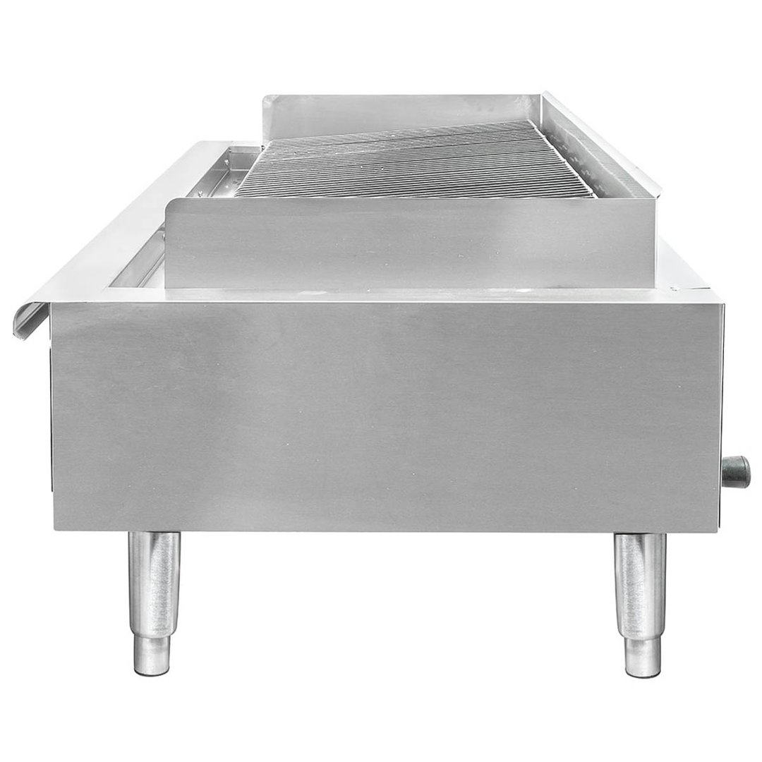 Wells HDCB-4830G 48" Countertop Heavy Duty Gas Radiant Charbroiler w/ (8) Burners, 160.000 BTU