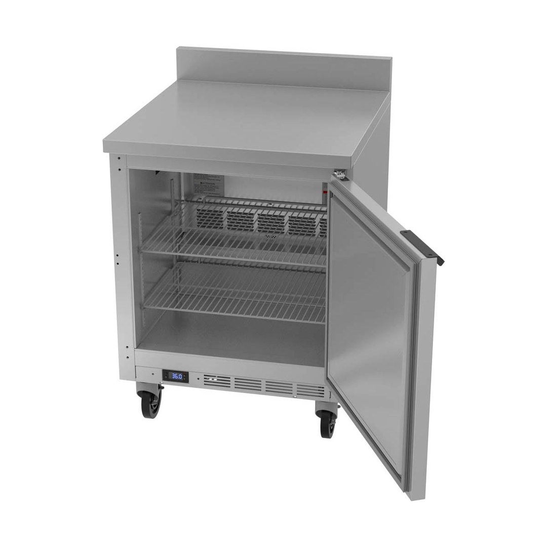 Beverage Air WTR27AHC-FIP 27" 1-Section Worktop Refrigerator w/ 1 Door, 6.13 cu. ft.