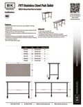 resources of Spec Sheet