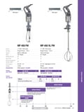 resources of Spec Sheet