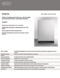 resources of Spec Sheet