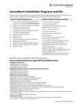 resources of Installation Flyer